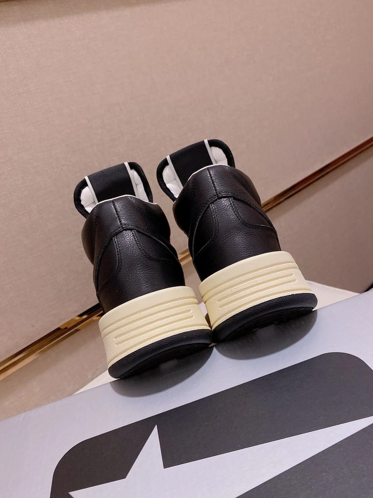 Converse Weapon High-Top Black and Cream Lifestyle Sneakers