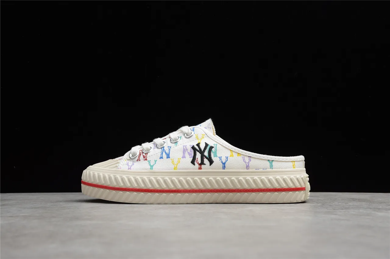 New Era NY Monogram Canvas Slip-On Lifestyle Sneakers