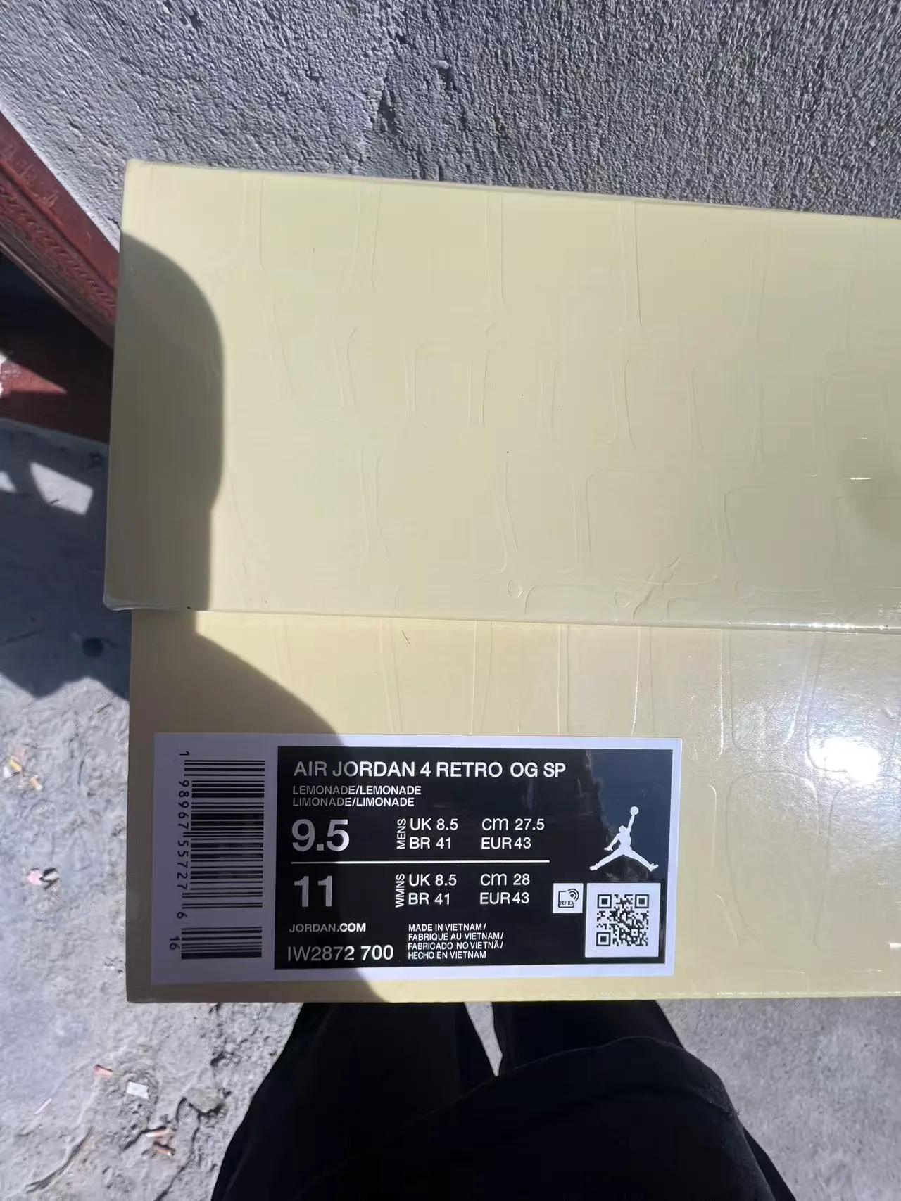 Air Jordan 4 Monochromatic Cream Basketball Shoes