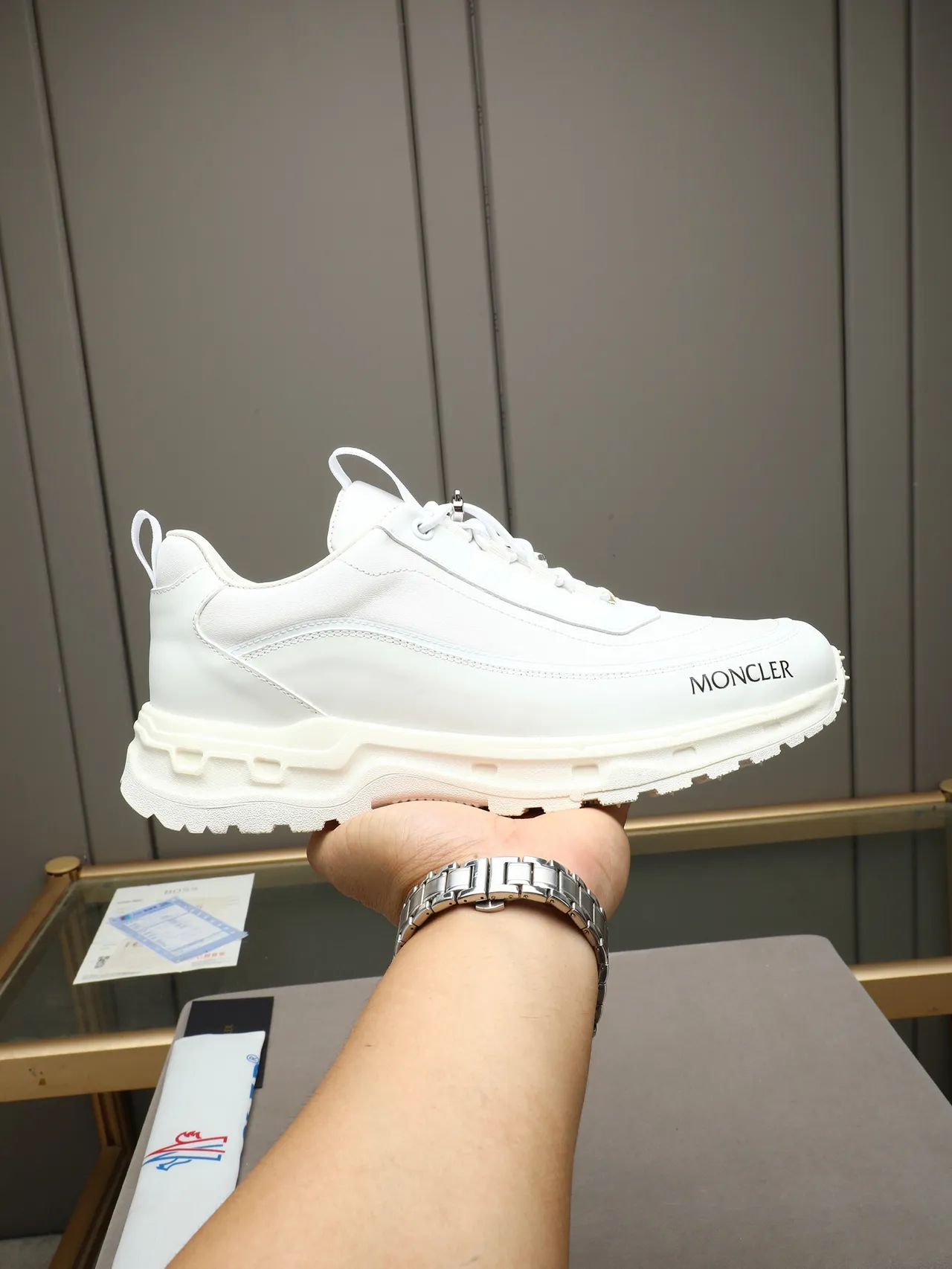 Moncler All-White Lifestyle Sneaker