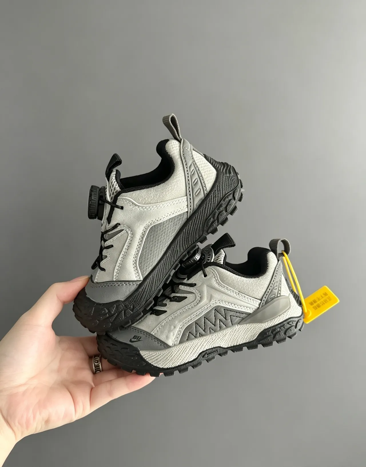 Nike Kids Dial-Closure Rugged Sole Sneakers