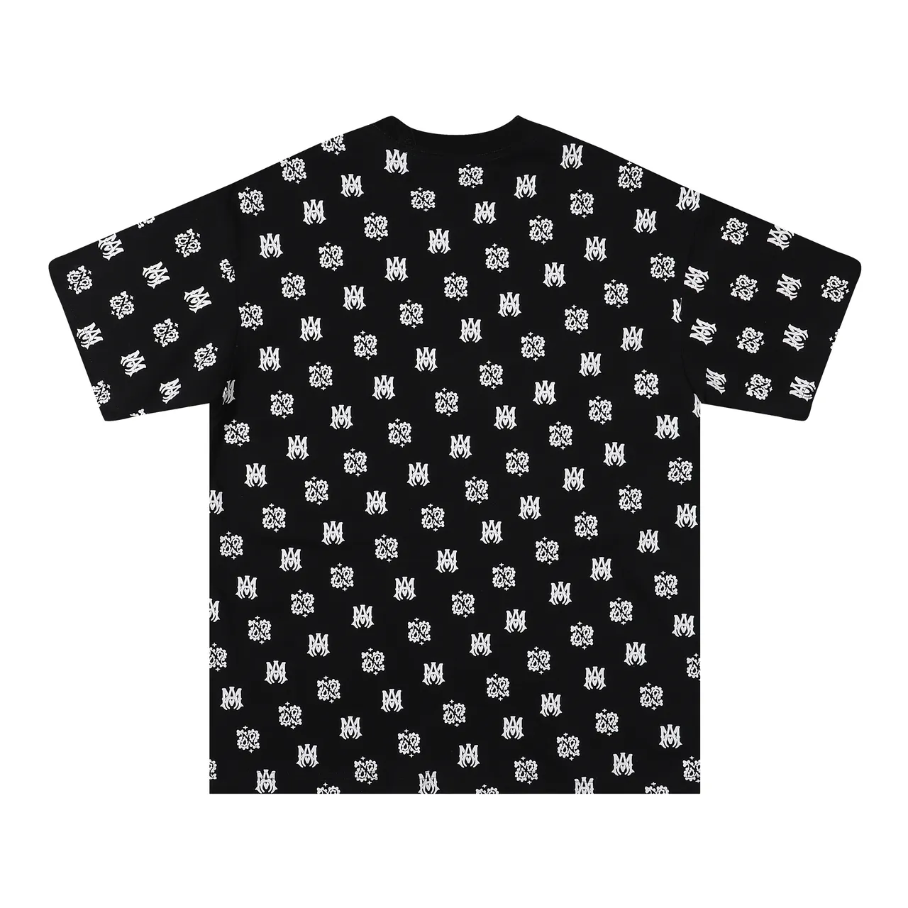 Amiri All-Over Monogram Floral Print T-Shirt