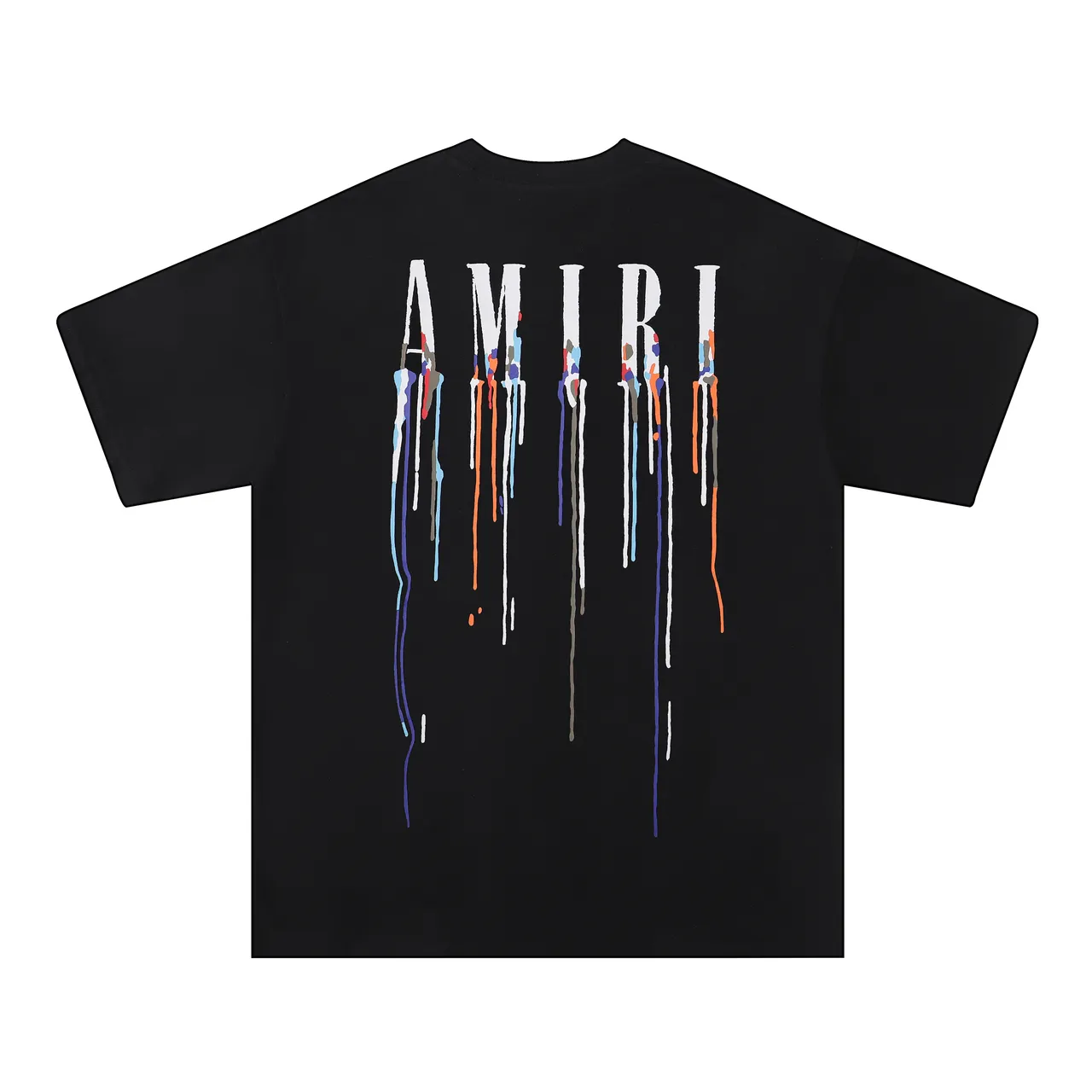 Amiri Paint-Drip Logo Graphic T-Shirt