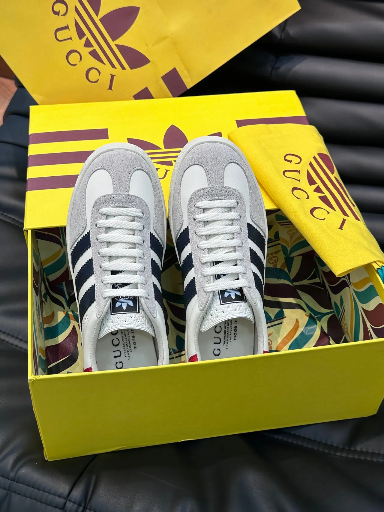 Adidas Samba OG White Navy Red Lifestyle Sneakers