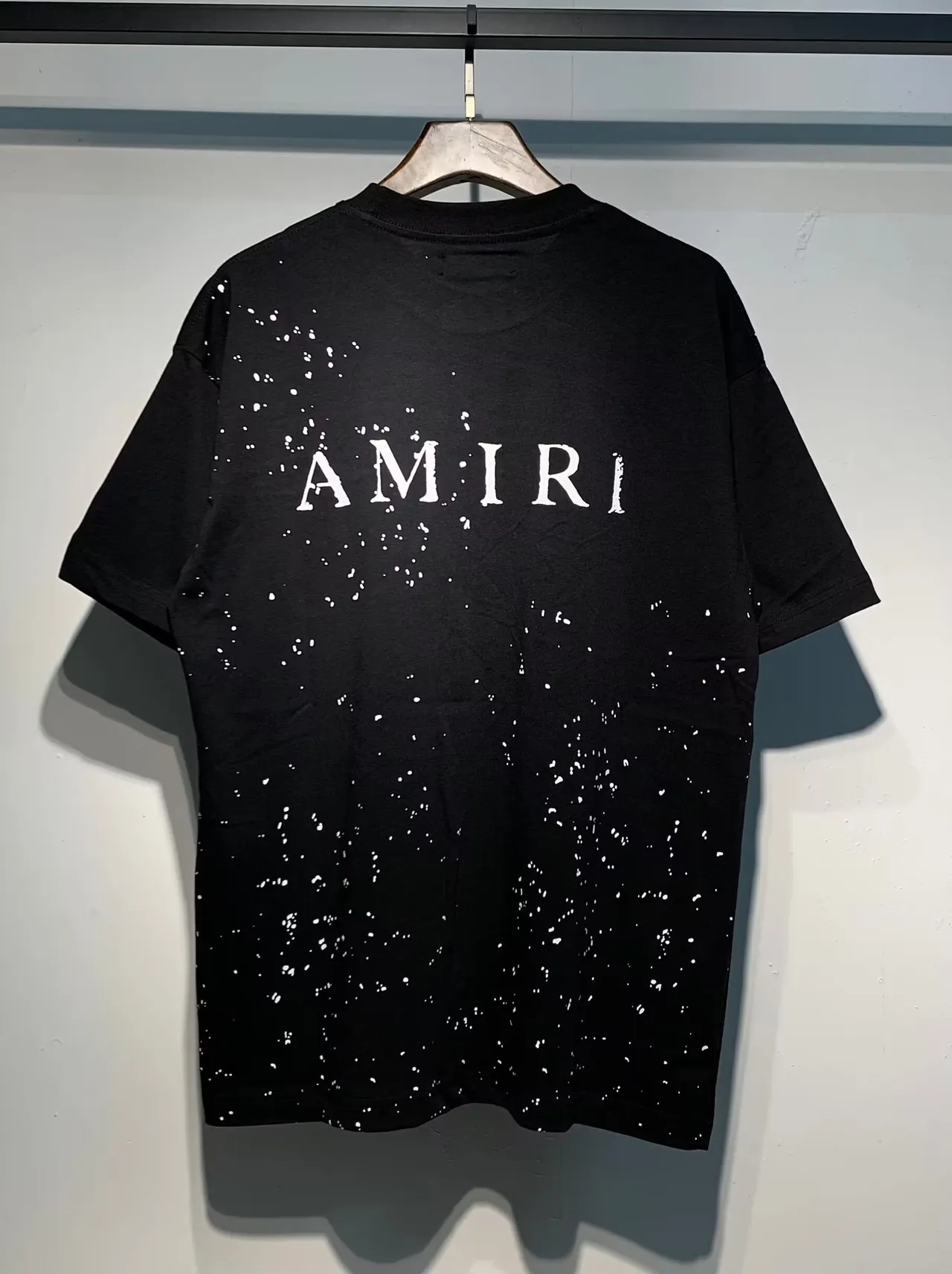 Amiri MA-1 Splatter Print Graphic T-Shirt