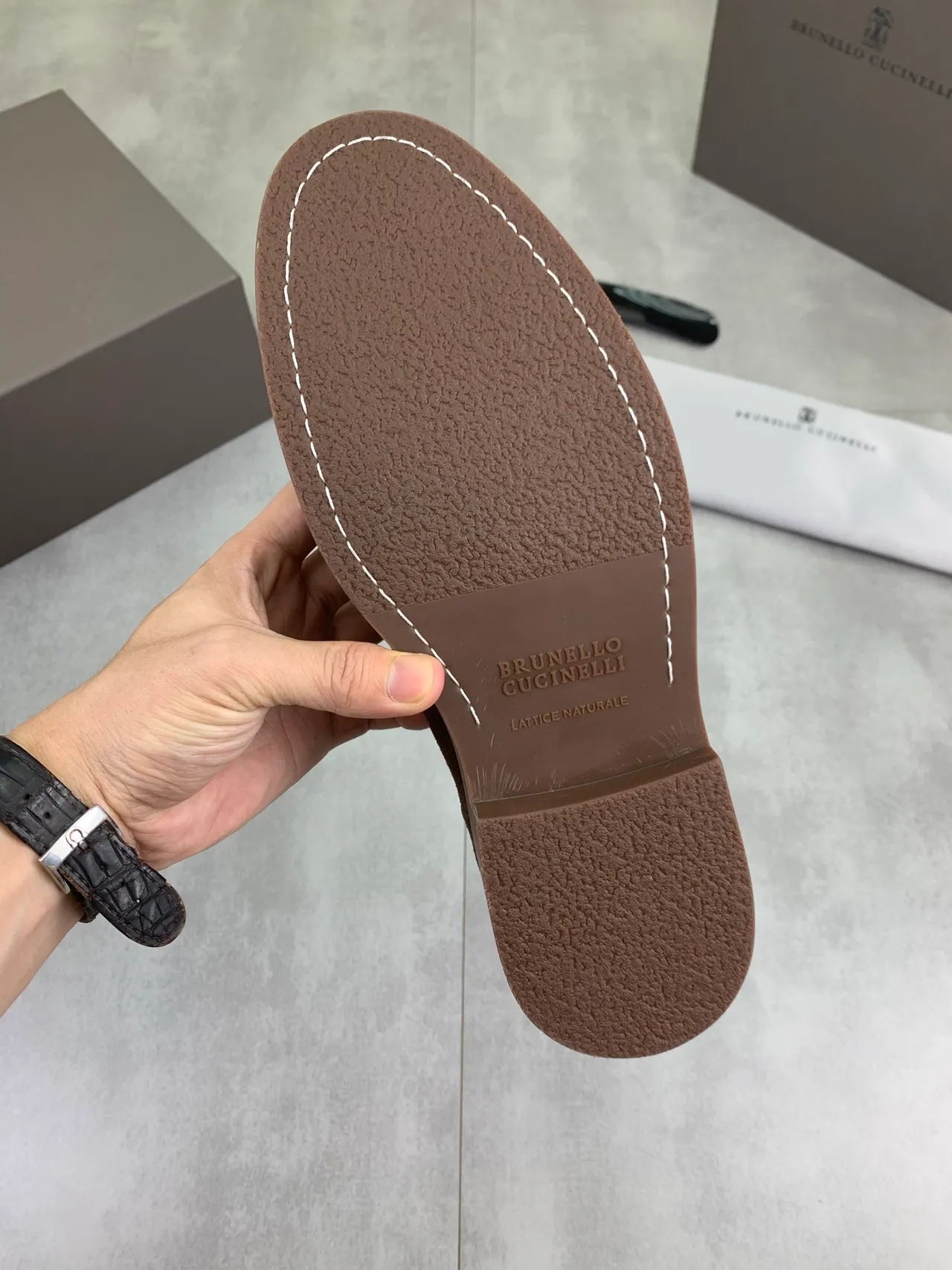 Brown Navy Suede Upper Elastic Side Gussets Chelsea Boots