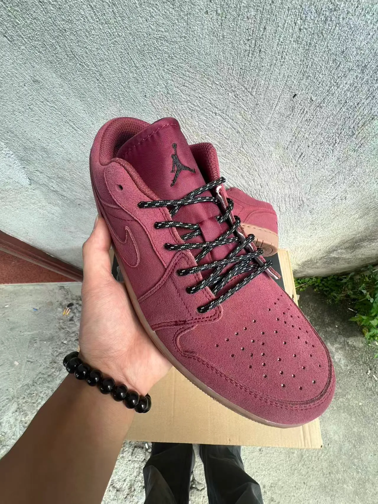 Nike Pink Beige Suede Upper Gum Rubber Sole Lifestyle Sneakers