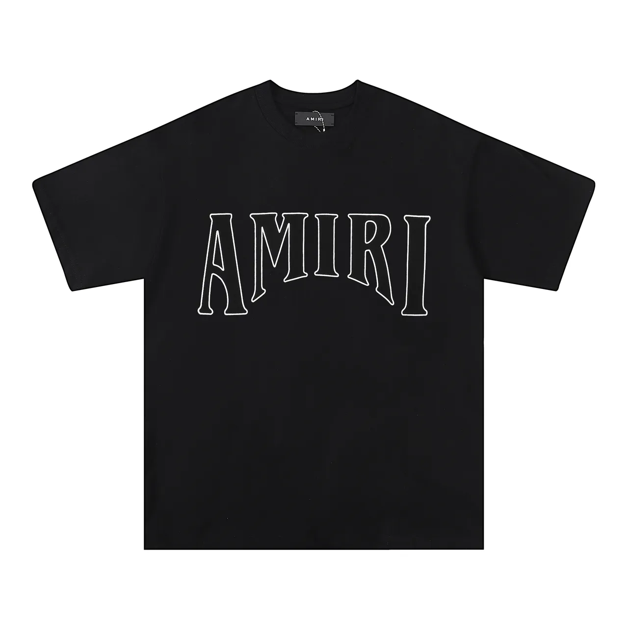 Amiri Graphic Outline Logo Black T-Shirt