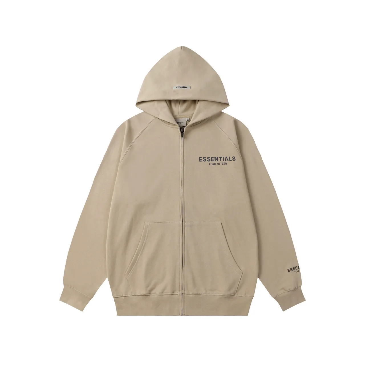 Fear of God Essentials Full-Zip Raglan Hoodie