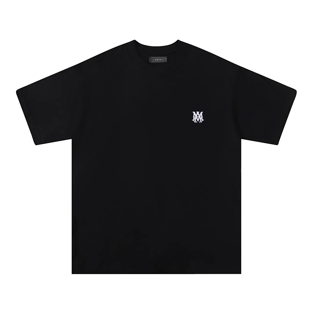 Amiri Logo Embroidered Crewneck T-Shirt