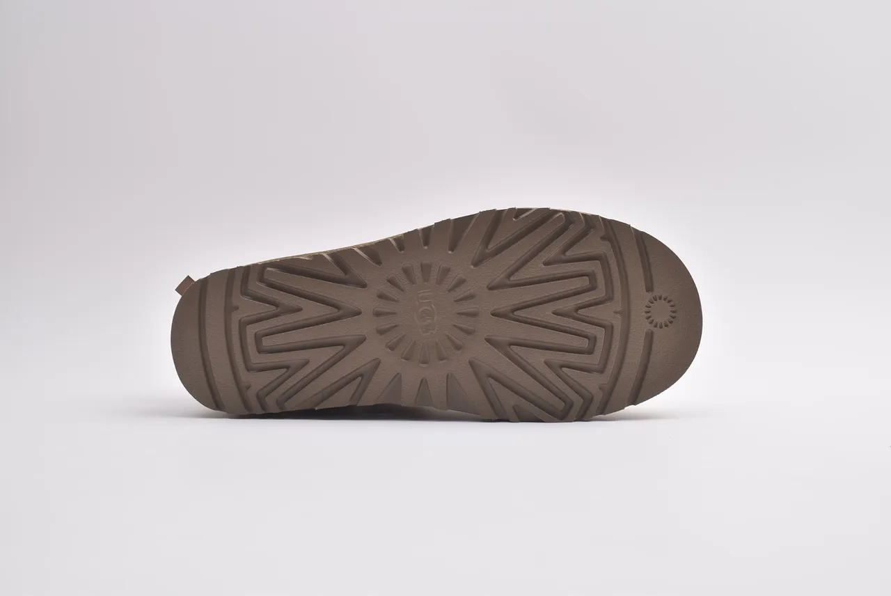UGG Classic Mini Bow Brown Suede Snow Boots
