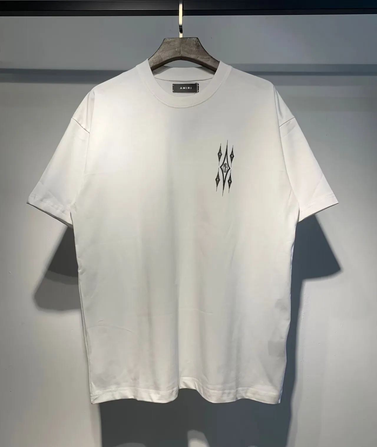 Amiri Skel Top Black and White Graphic Print T-Shirt