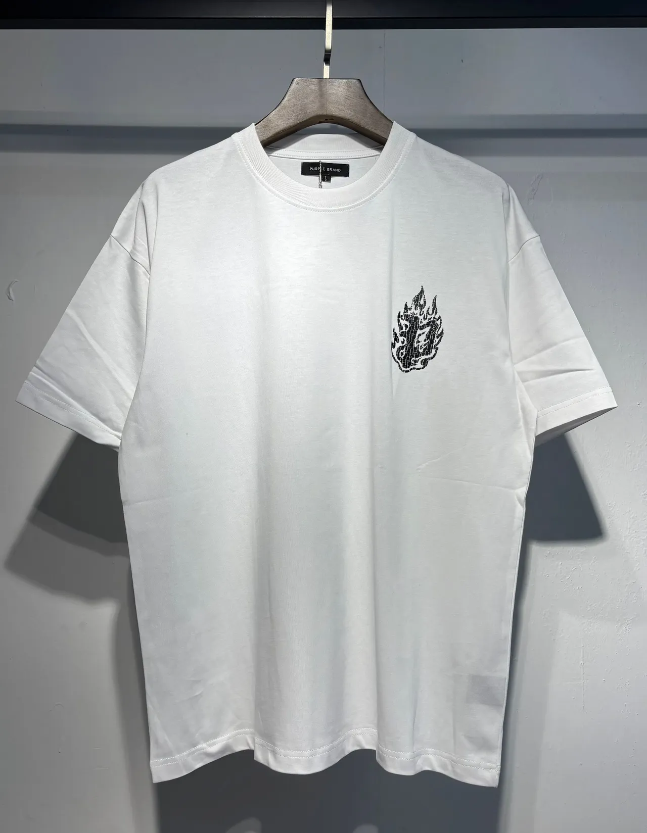Purple Brand Oversized Graphic Print T-Shirt
