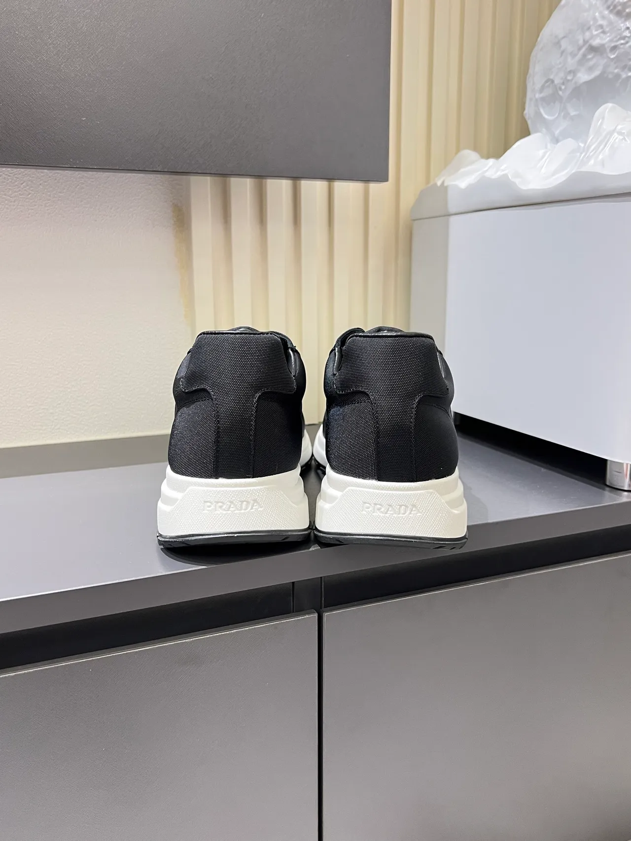 Prada Cloudbust Black Textile Lifestyle Sneakers