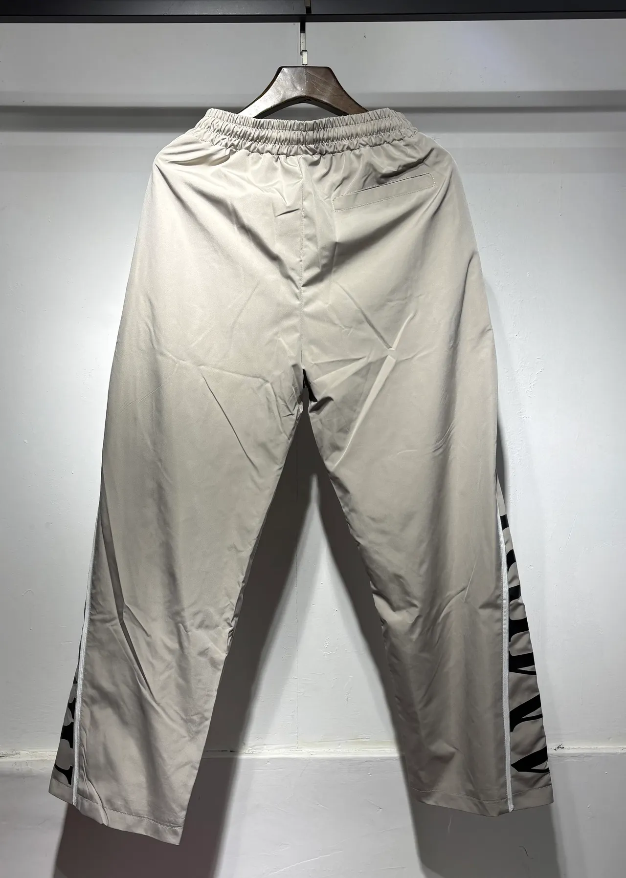 Amiri Track Pant Black White Side-Zip Pants