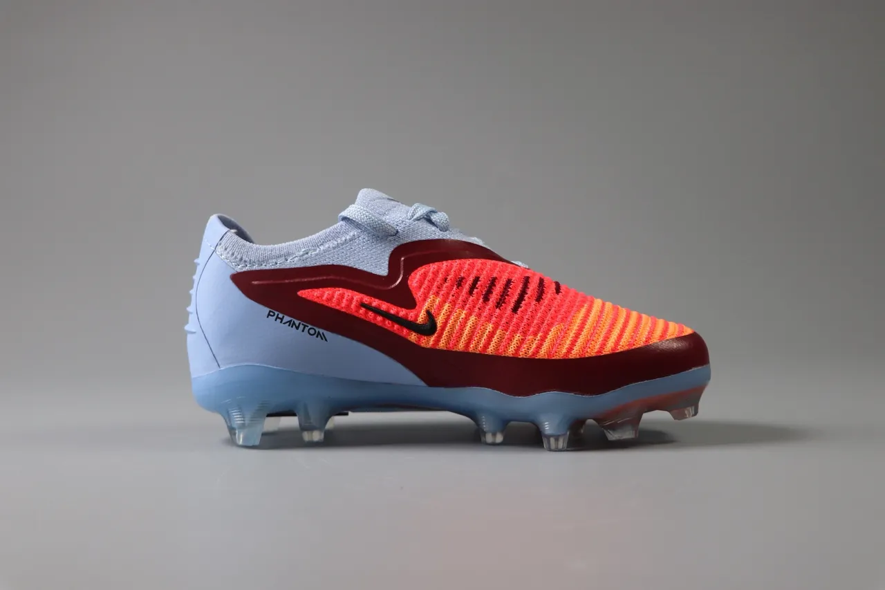 Nike Pink Green Low-Cut Synthetic Overlay Cage Artificial-Grass Soccer Shoes