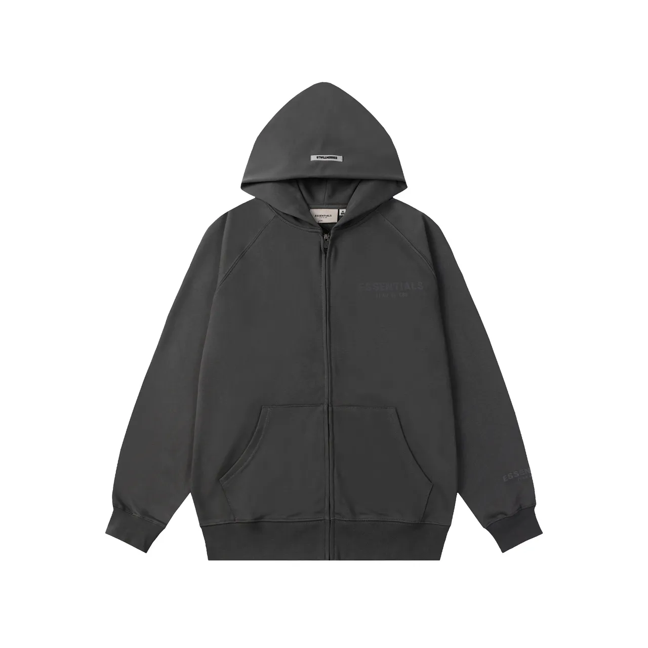 Fear of God Essentials Full-Zip Raglan Hoodie