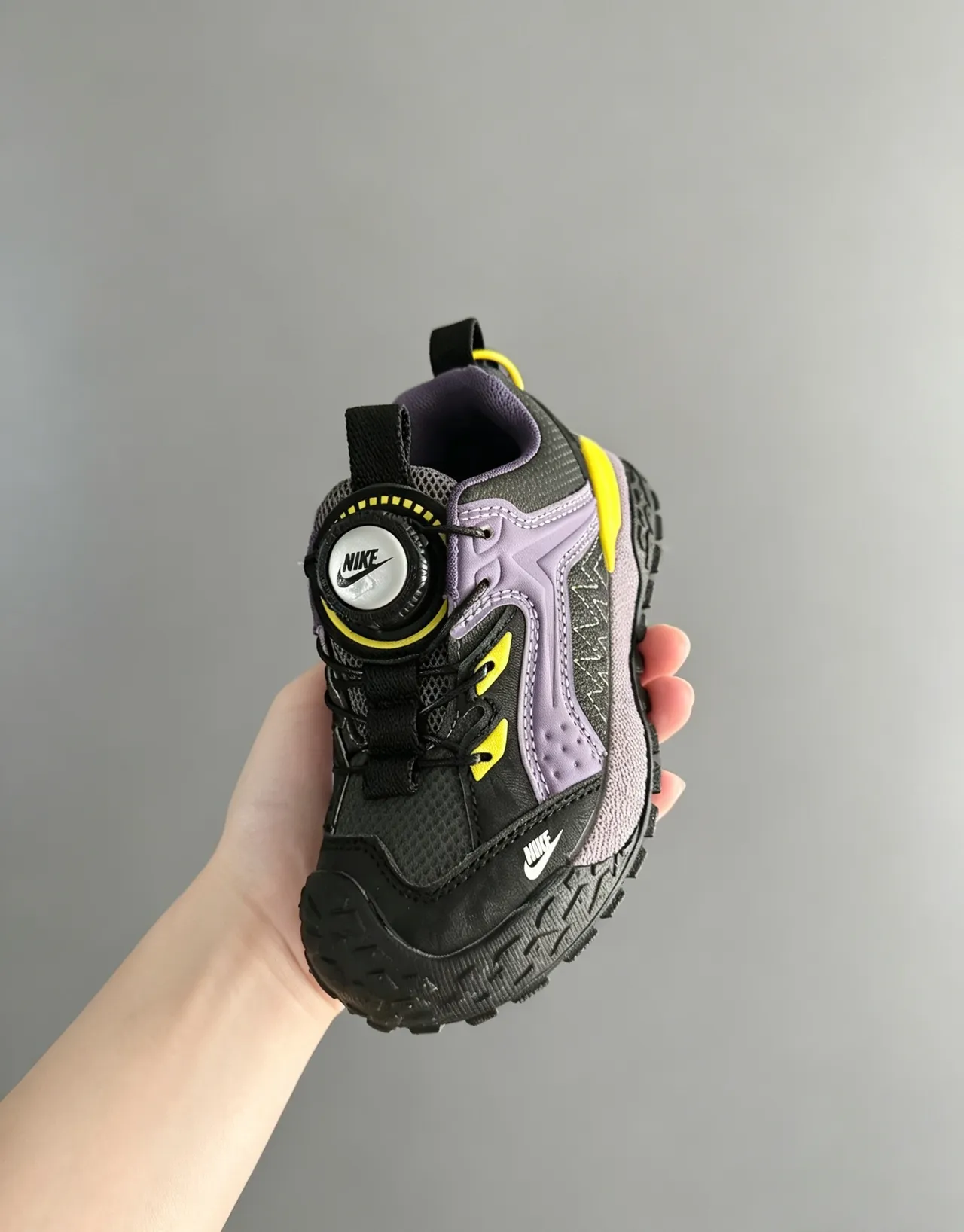 Nike Kids Dial-Closure Rugged Sole Sneakers