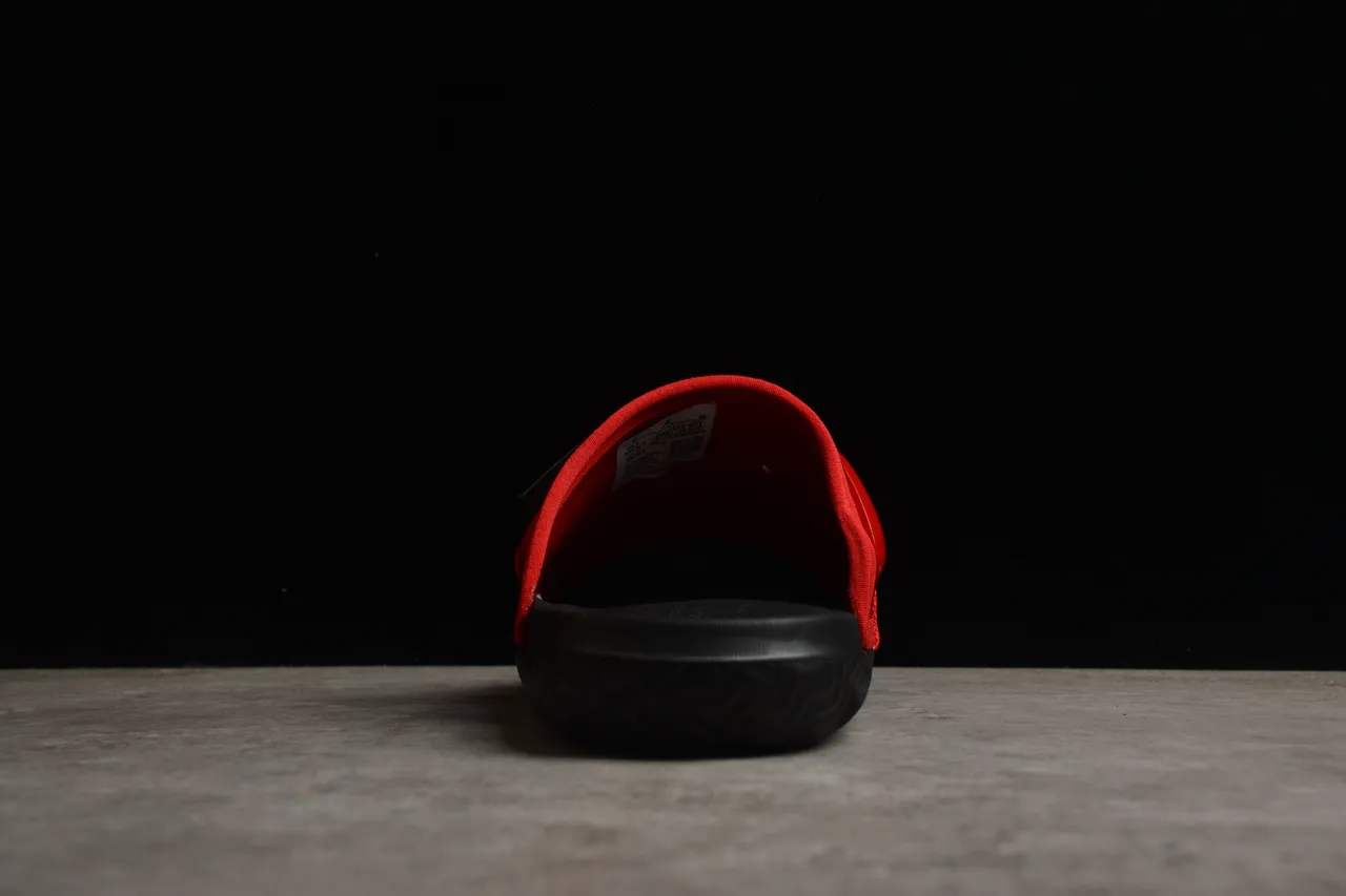 Air Jordan Hydro 7 Glossy Red Black Slippers