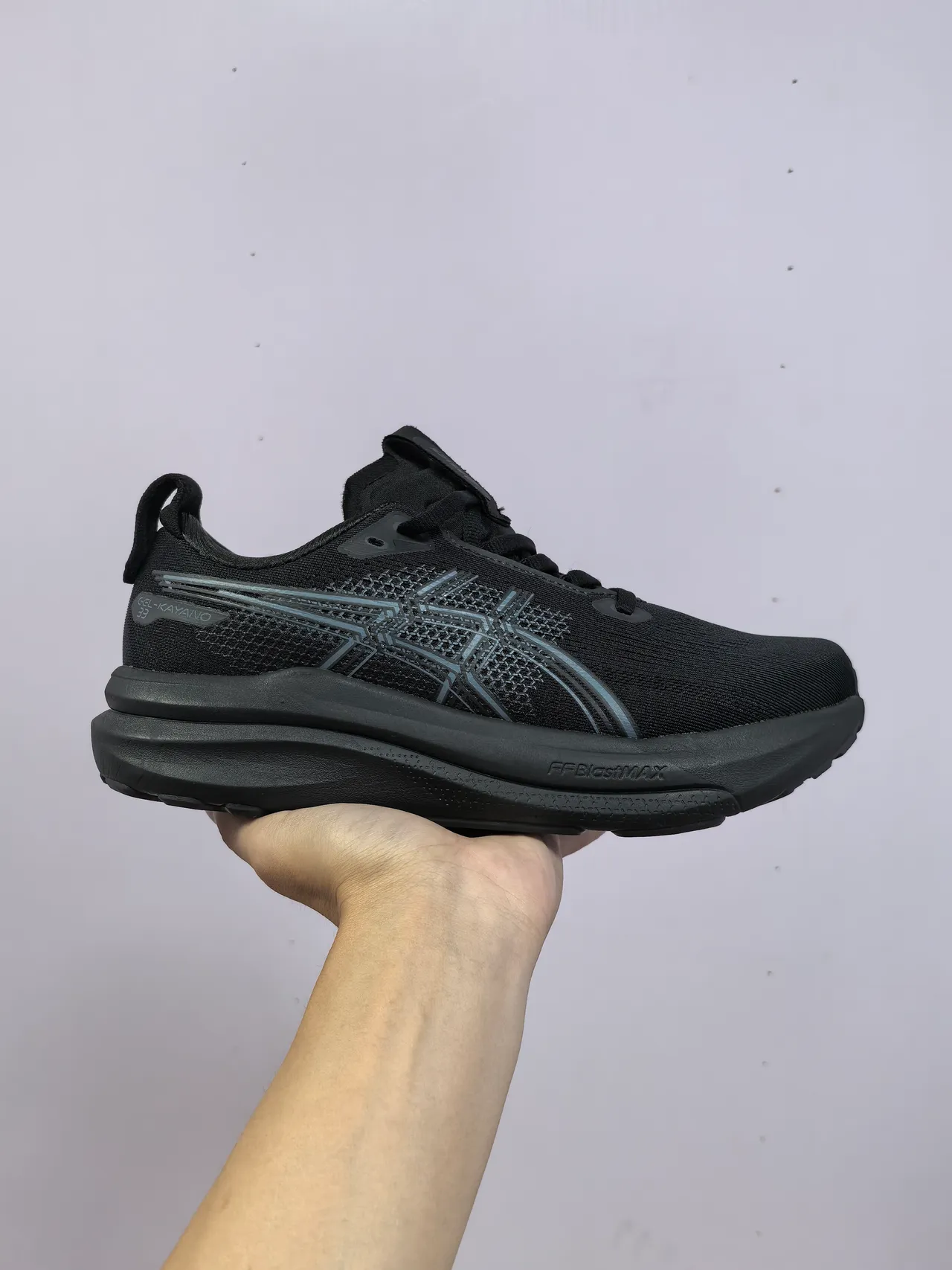 ASICS Gel-Kayano FF Blast MAX Black Running Shoes