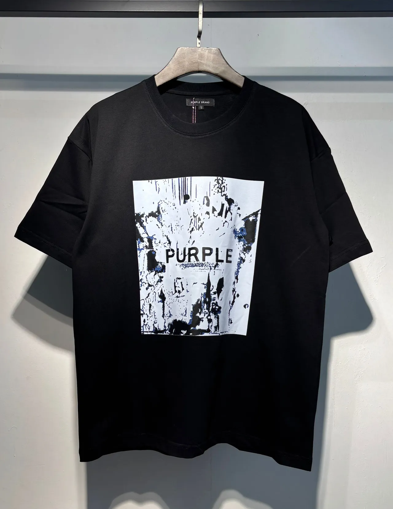 Purple Brand Oversized Graphic Print T-Shirt