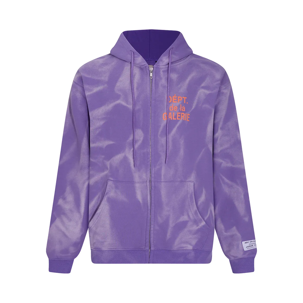Gallery Dept DEPT. de la GALERIE Tie-Dye Full-Zip Hooded Jacket
