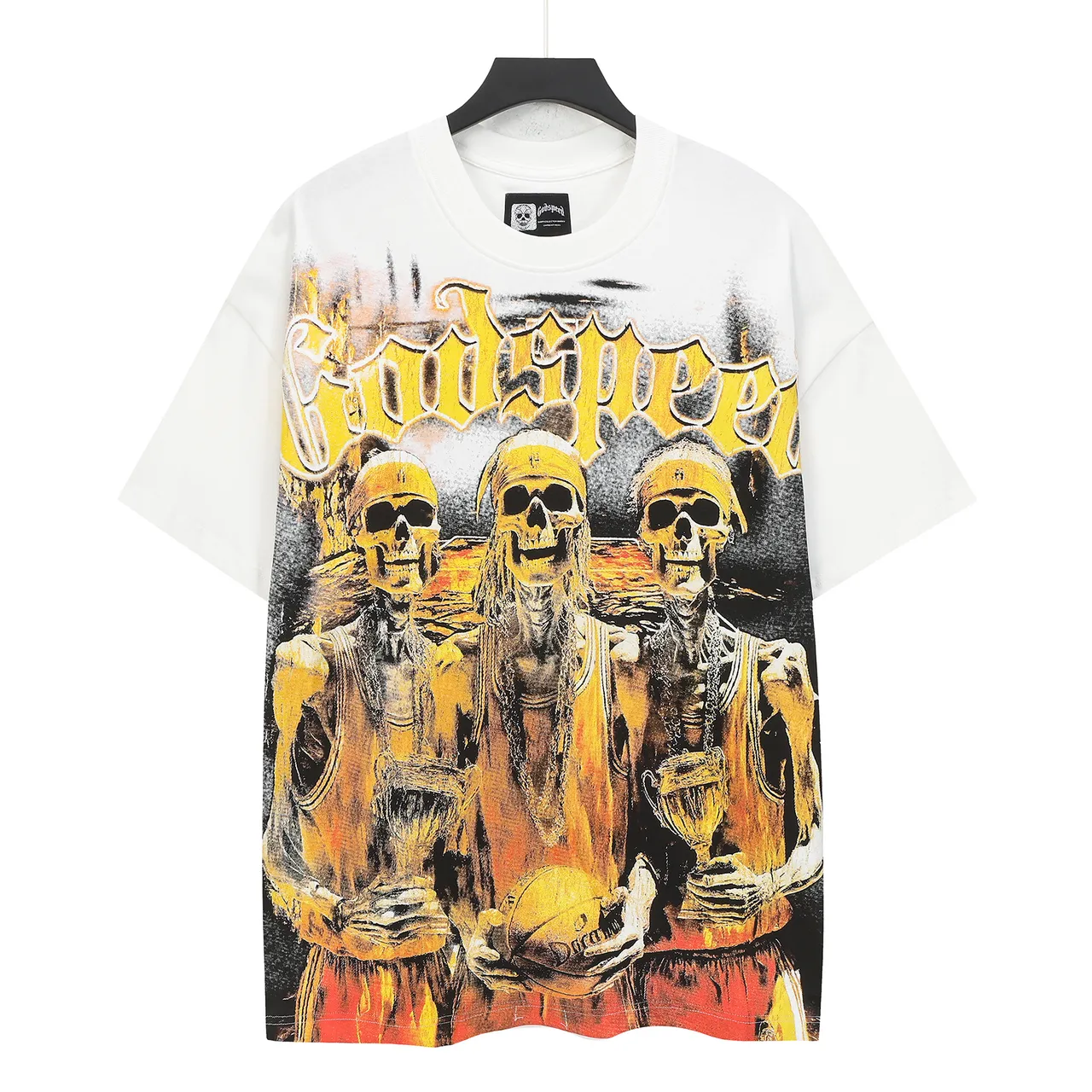 Godspeed Oversized Graphic Print T-Shirt