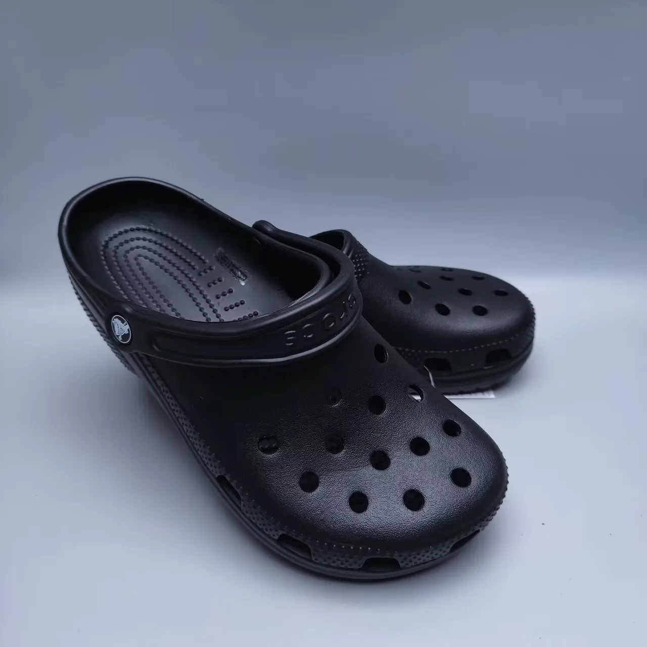 Crocs Classic Clog Black Molded Synthetic Clog