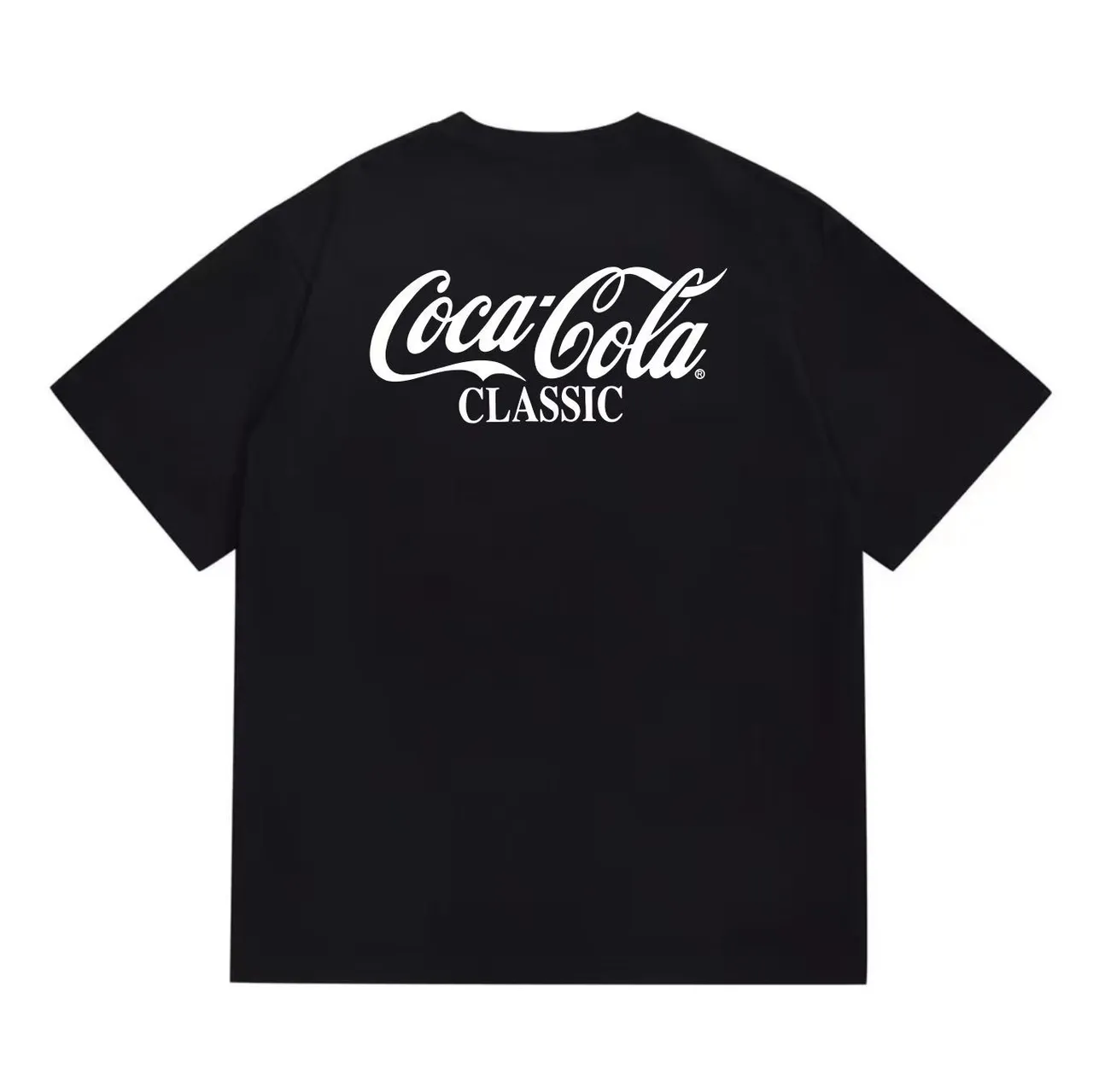A Bathing Ape x Coca-Cola Classic Graphic Print Black T-Shirt