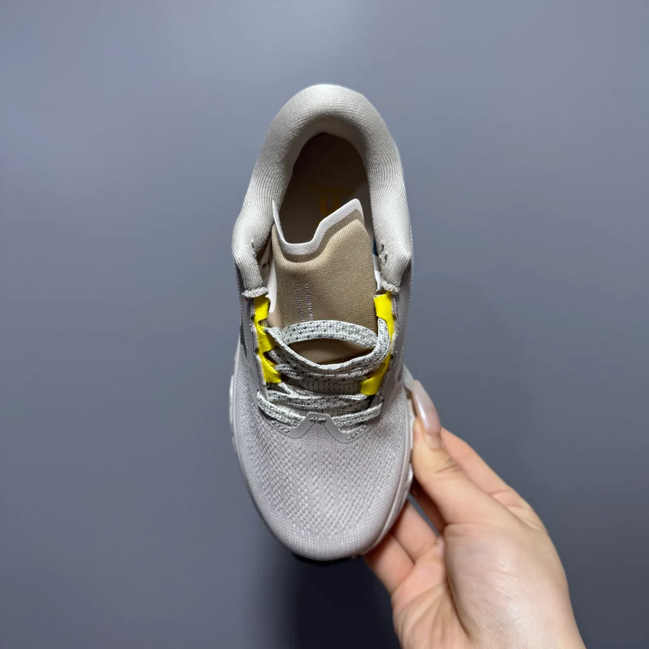 On Blue Purple Engineered Mesh Upper Segmented CloudTec Midsole Running Shoes