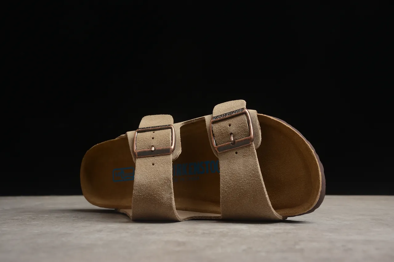Birkenstock Arizona Beige Suede Casual Sandals
