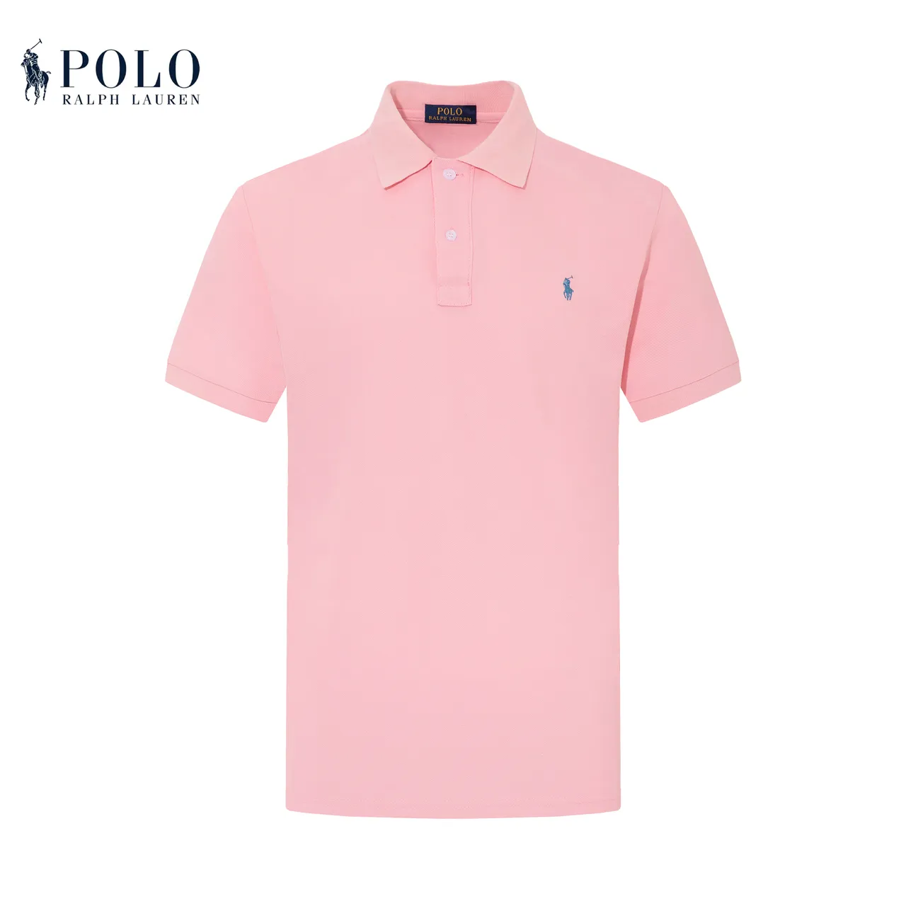 Polo Ralph Lauren Classic Fit Ivory Pique Polo Shirt