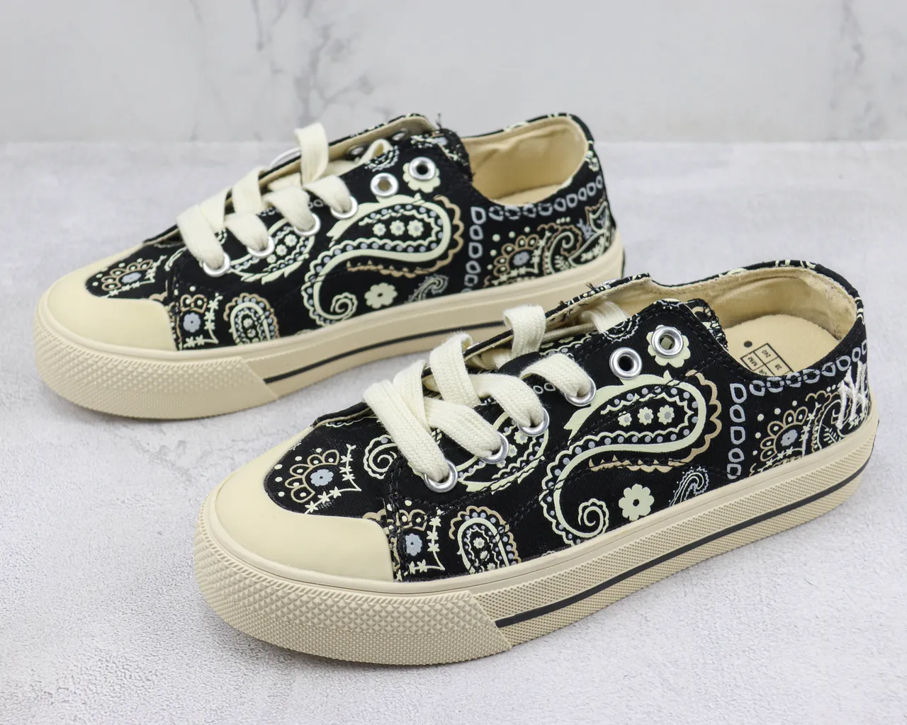 Converse Chuck Taylor All Star Paisley-Print Canvas Lifestyle Sneakers