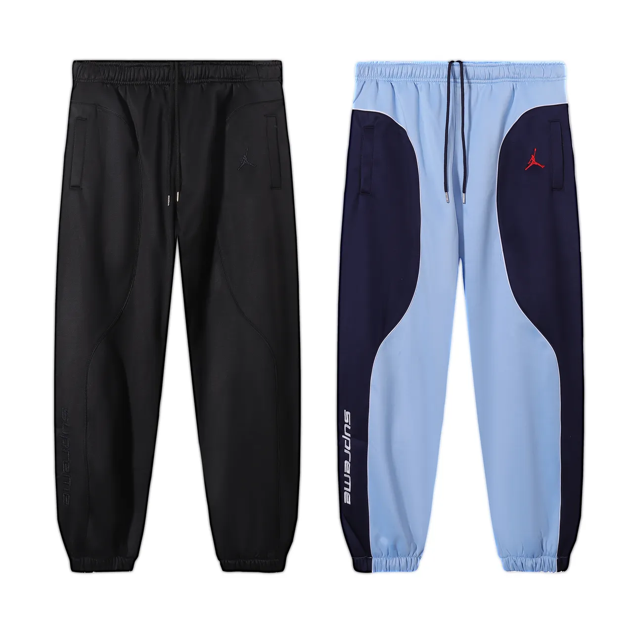 Air Jordan x Supreme Panelled Joggers Sweatpants
