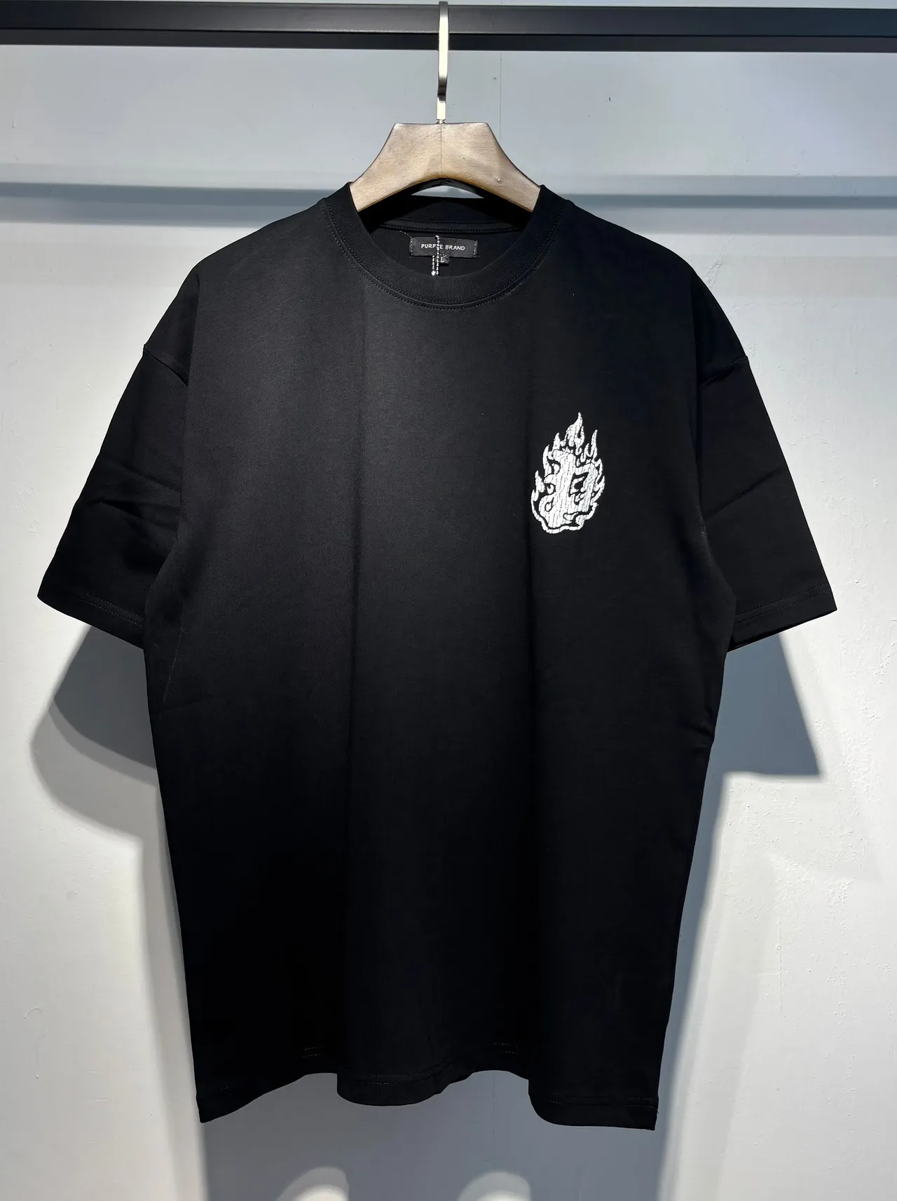 Purple Brand Oversized Graphic Print T-Shirt