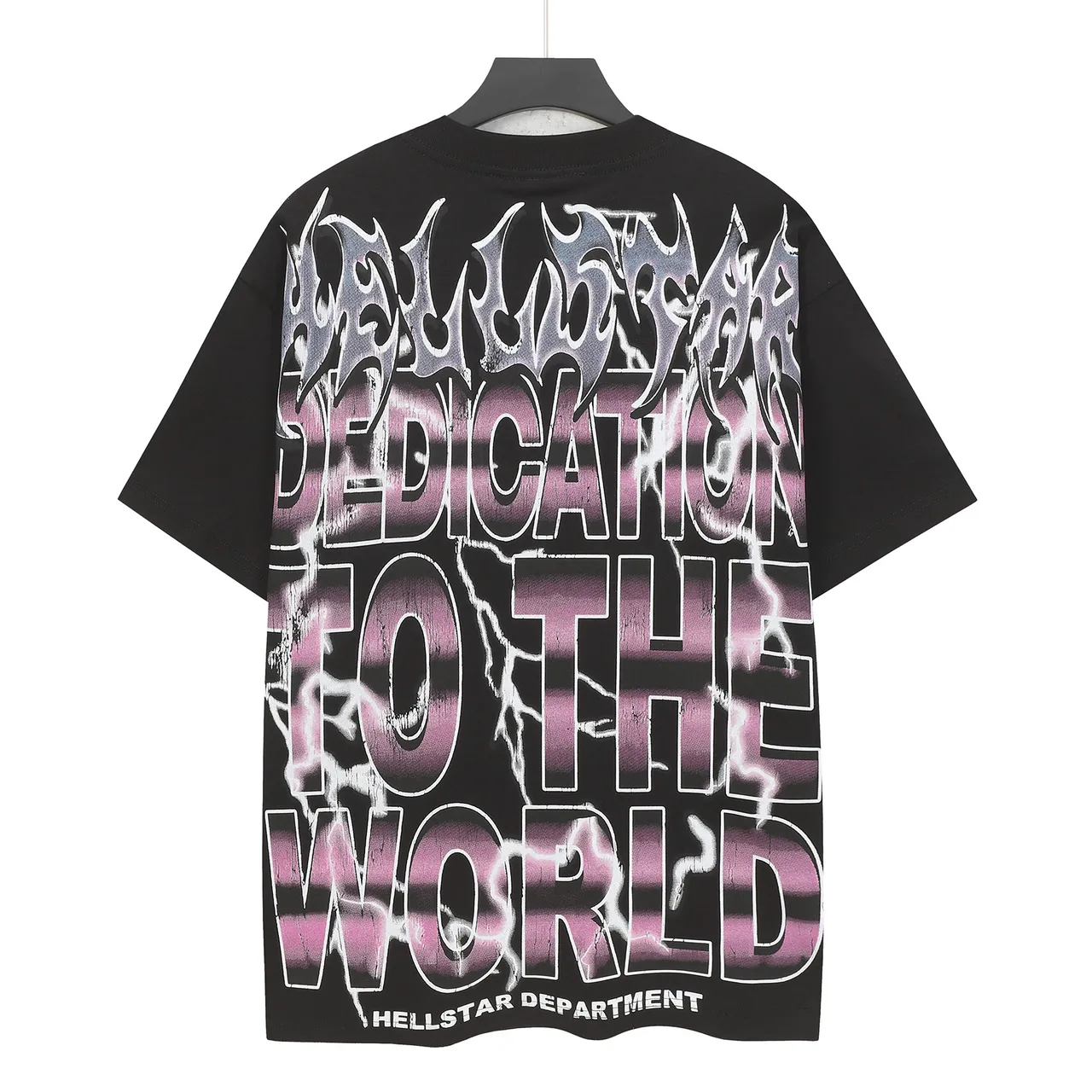 Hellstar Department Cyberpunk Graphic Oversized T-Shirt