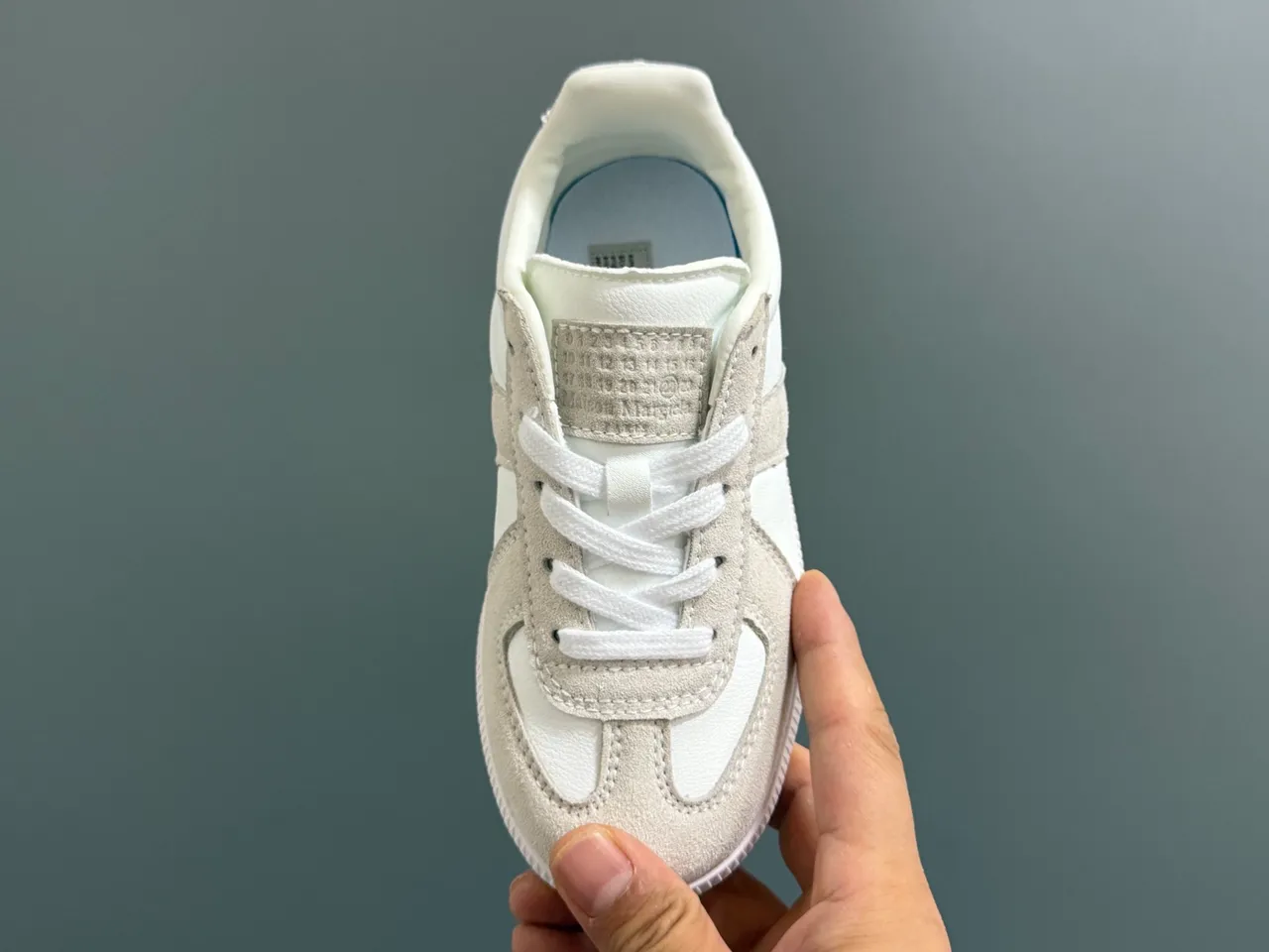 Black and White Panelled Suede Lifestyle Sneakers