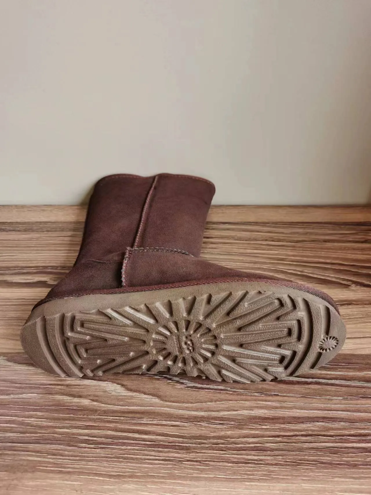 UGG Classic Tall Brown Suede Knee Boots