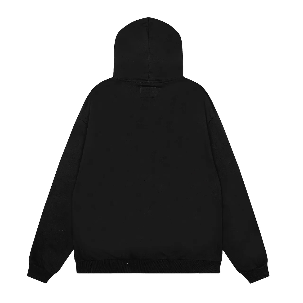 Black Spiderweb Graphic Oversized Hoodie and Jogger Tracksuit