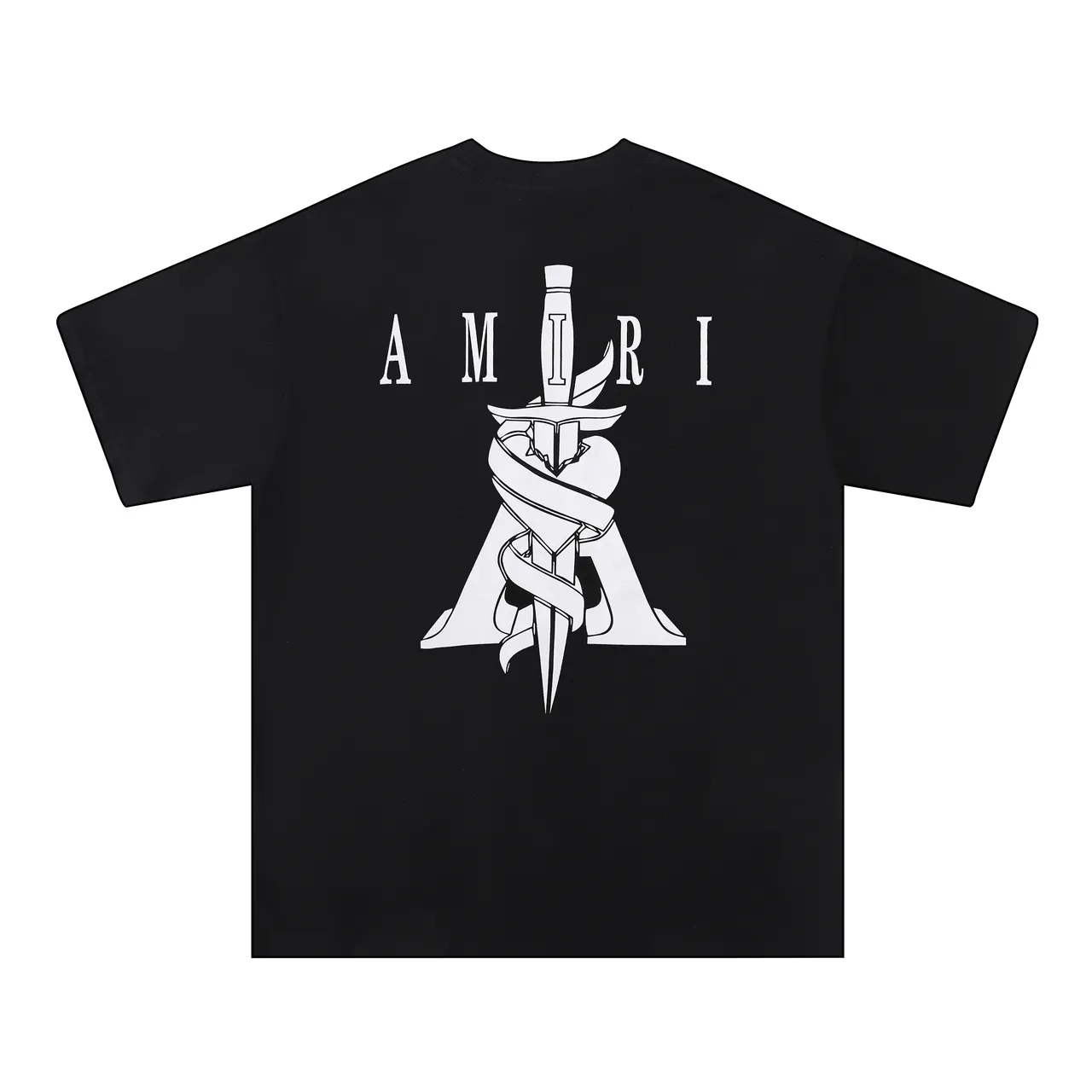 Amiri Sword and Ribbon Graphic T-Shirt