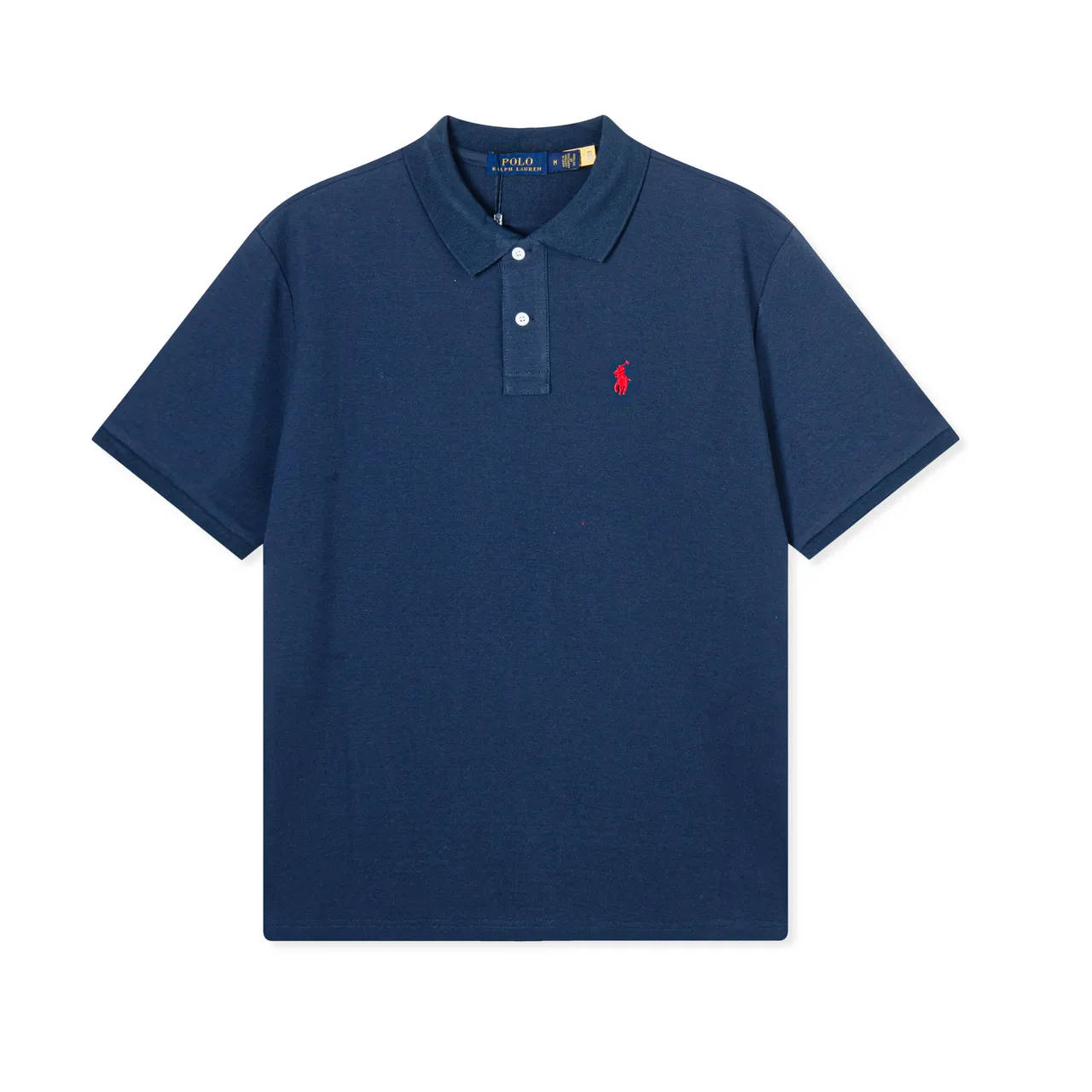 Polo Ralph Lauren Navy Blue Embroidered Logo Polo Shirt