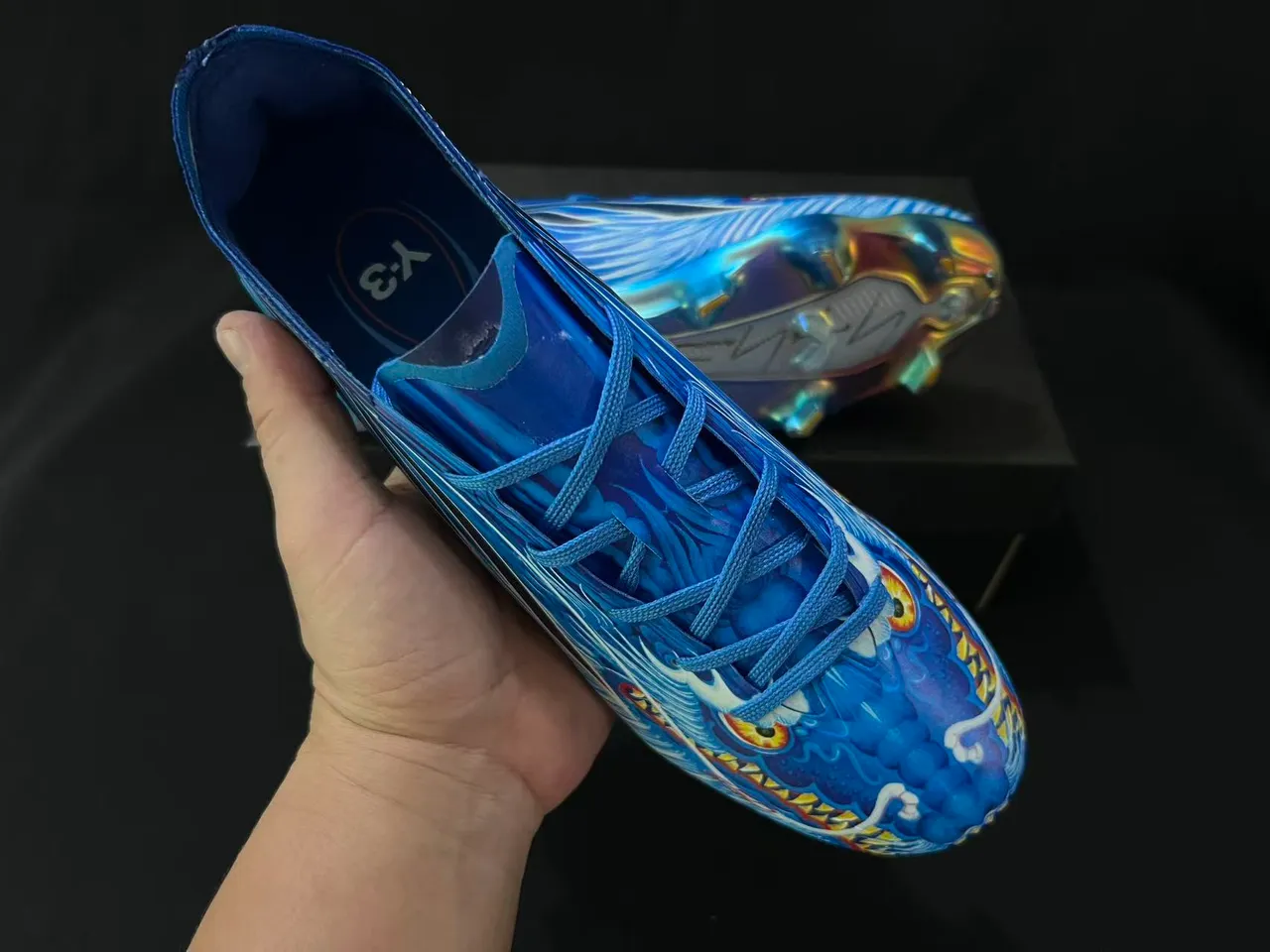 Adidas X Blue Dragon Graphic Firm-Ground Soccer Shoes