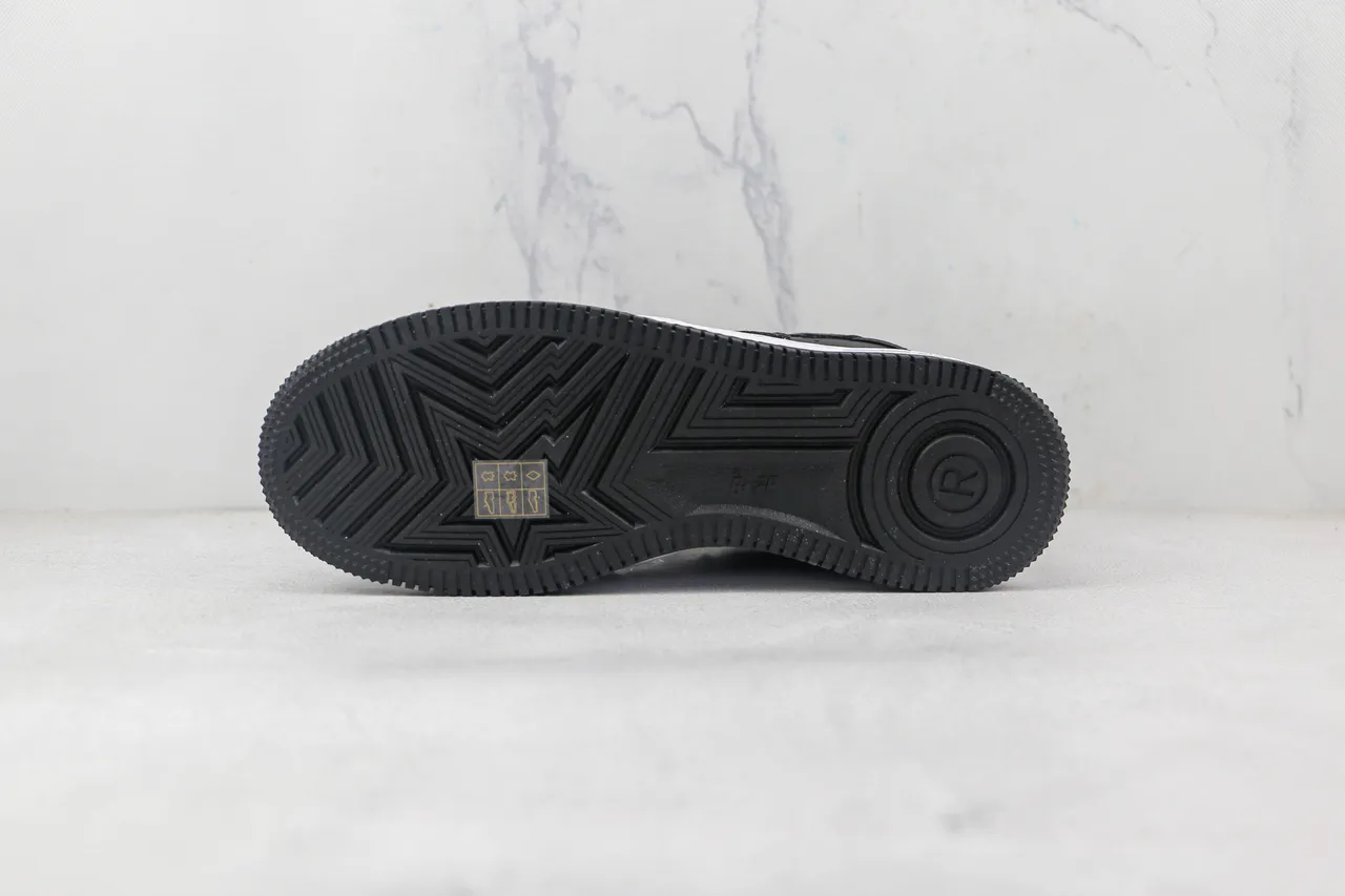 A Bathing Ape BAPE STA Black and White Lifestyle Sneakers