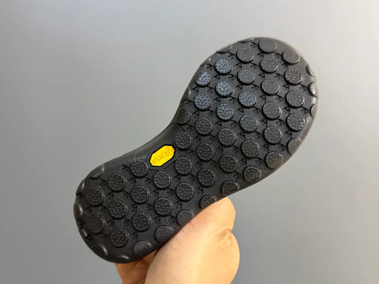 New Balance Silver Black Wide-Fit Vibram Sole Sneakers