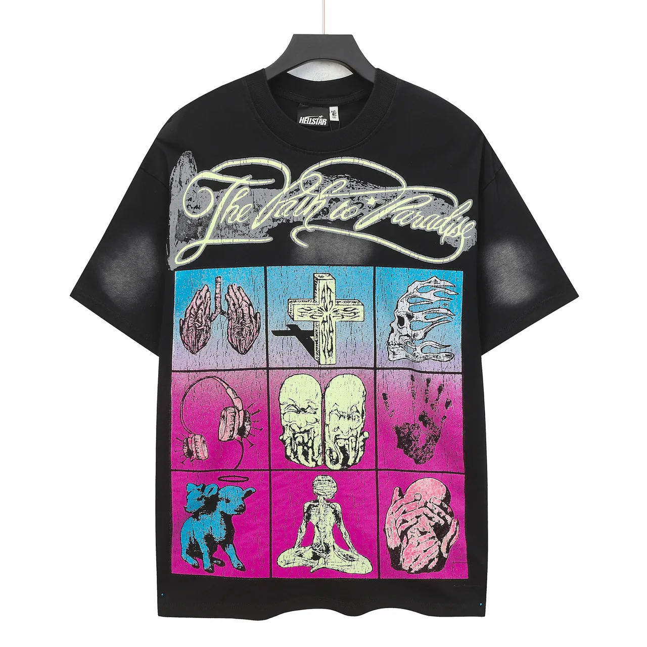 Hellstar Graphic Print Oversized T-Shirt