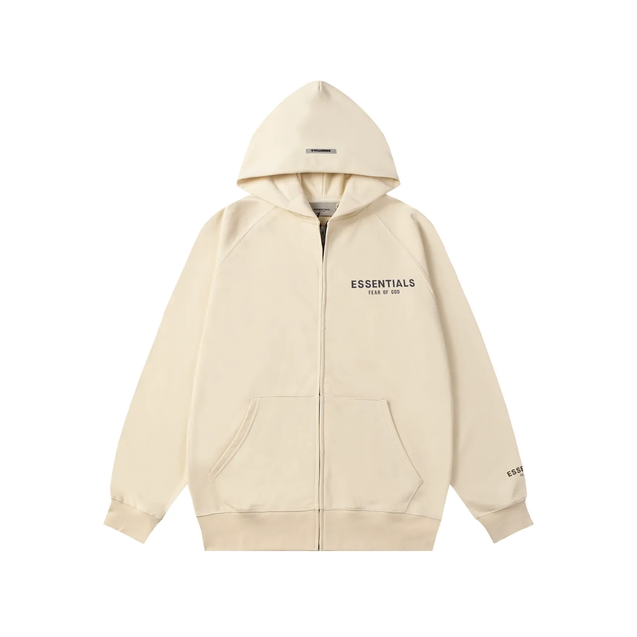 Fear of God Essentials Full-Zip Raglan Hoodie