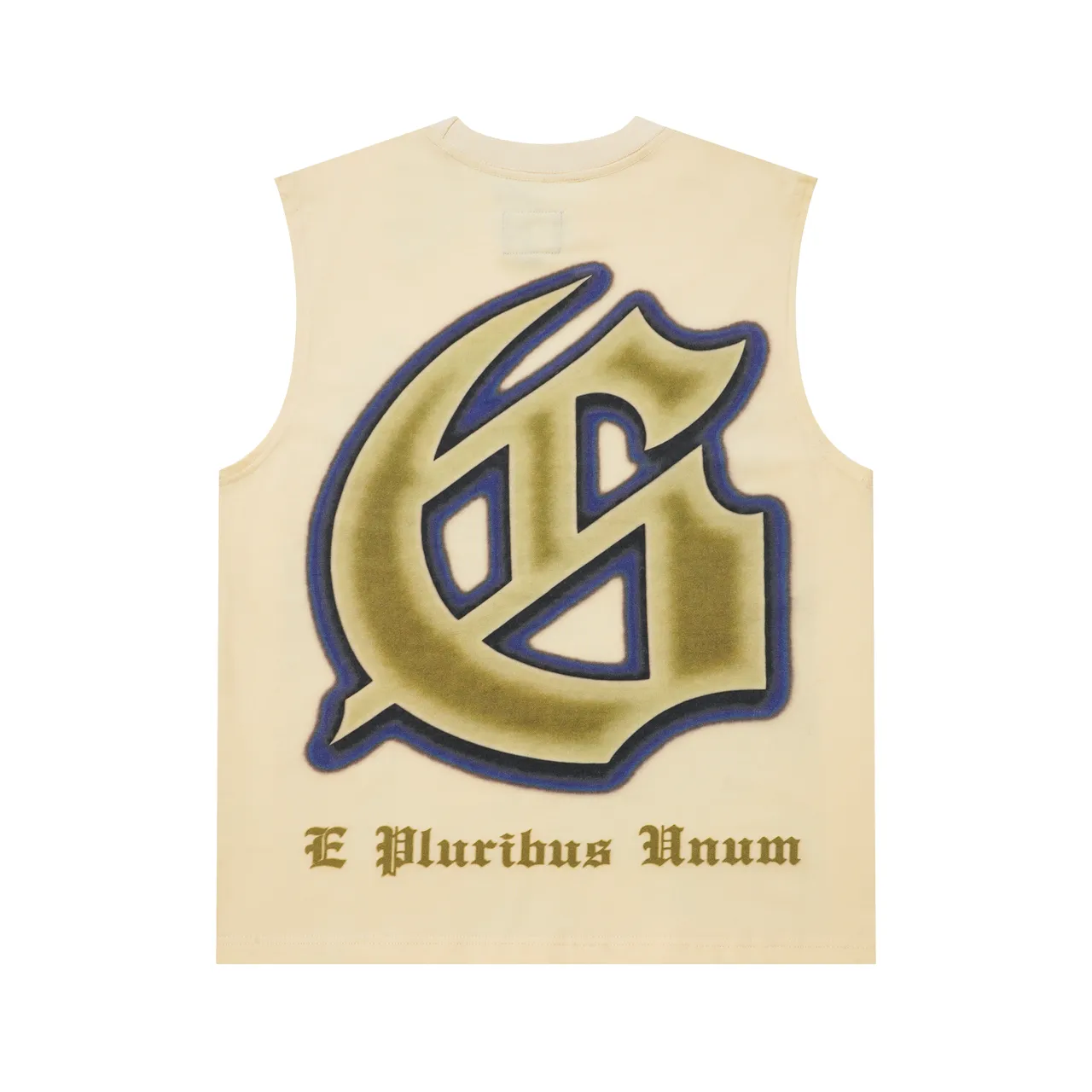 Graphic Print Sleeveless Vest Top