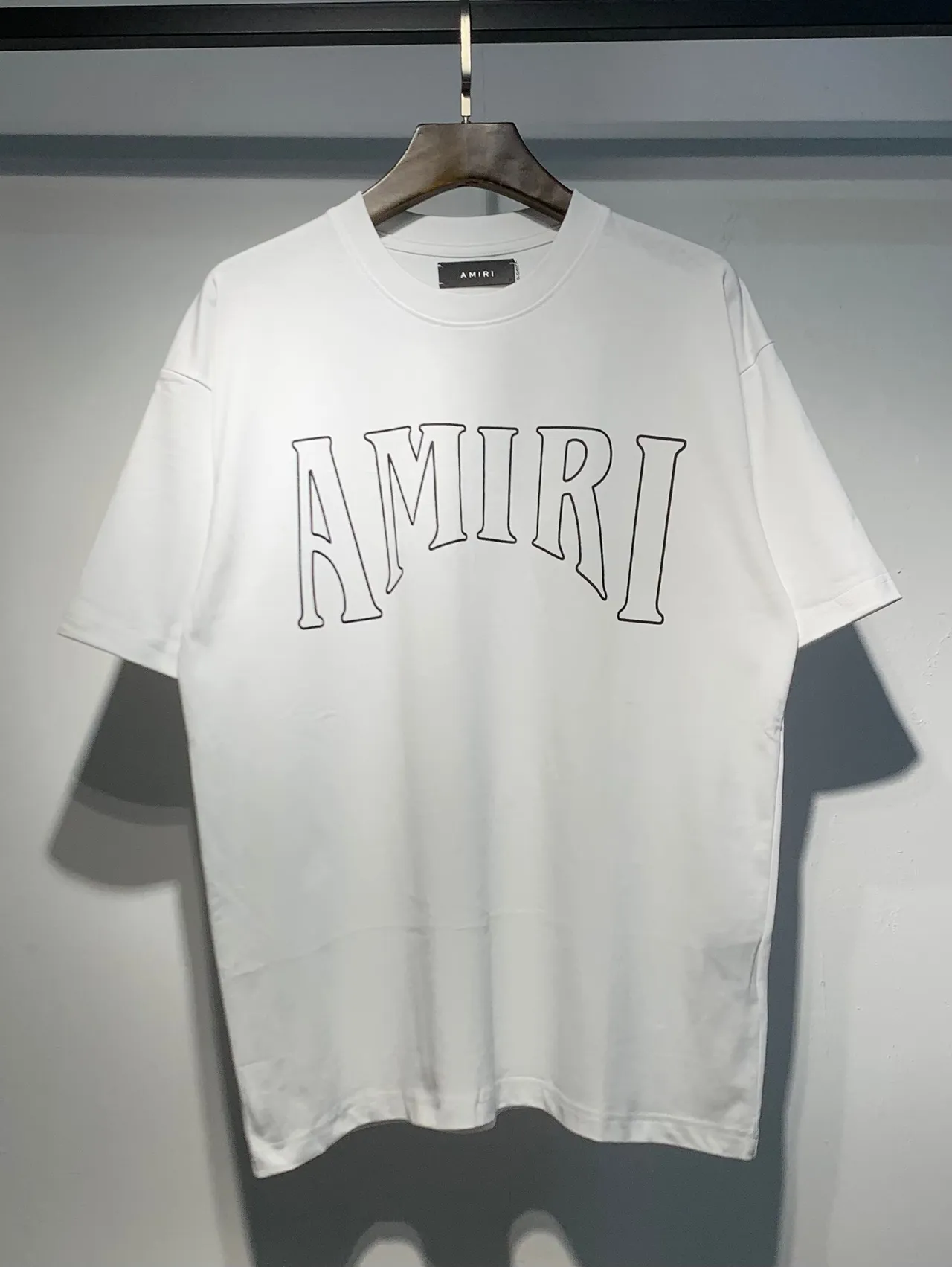 Amiri Graphic Outline Logo Black T-Shirt