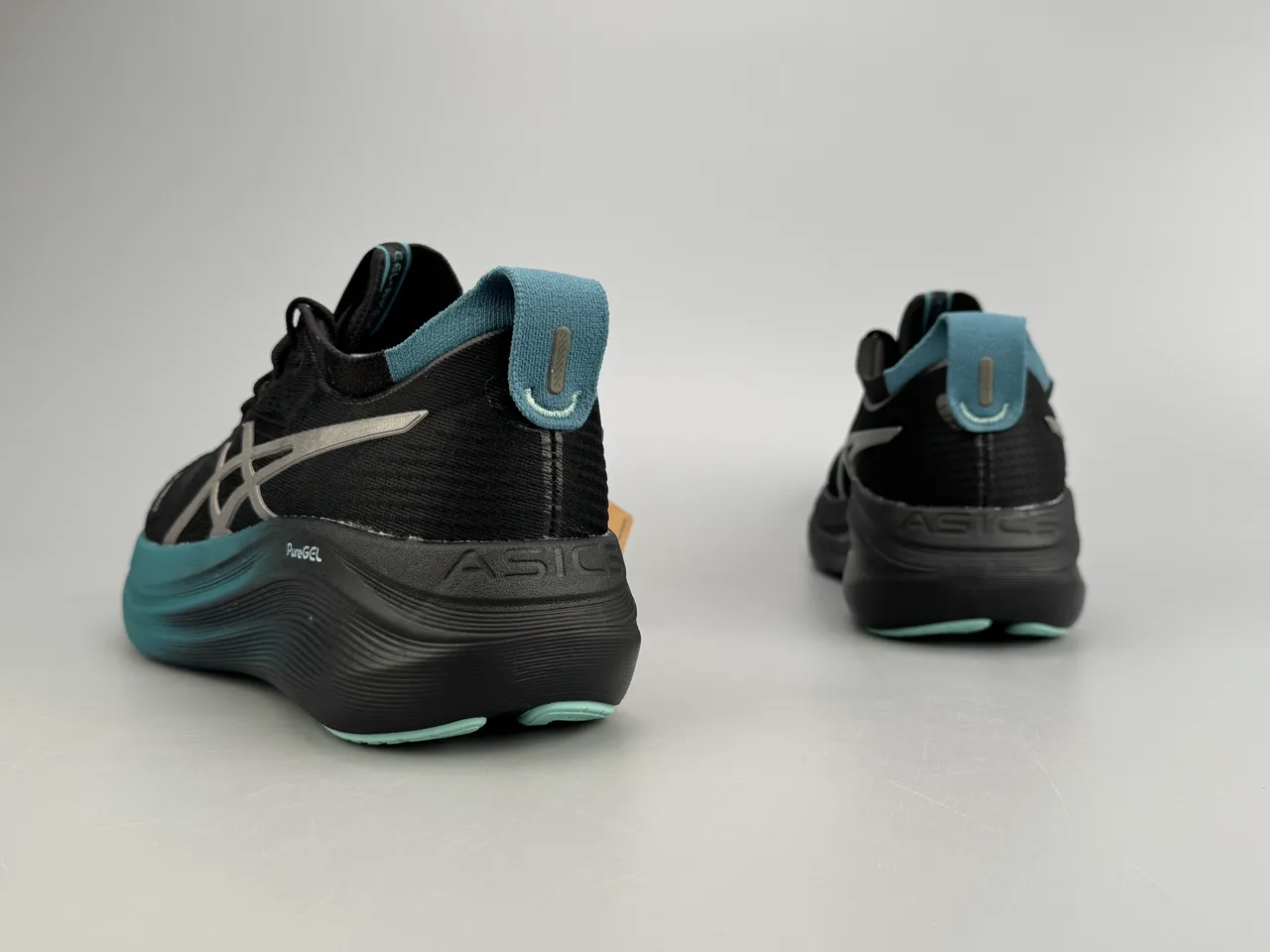 ASICS Gel-Nimbus 27 Black Teal Running Shoes