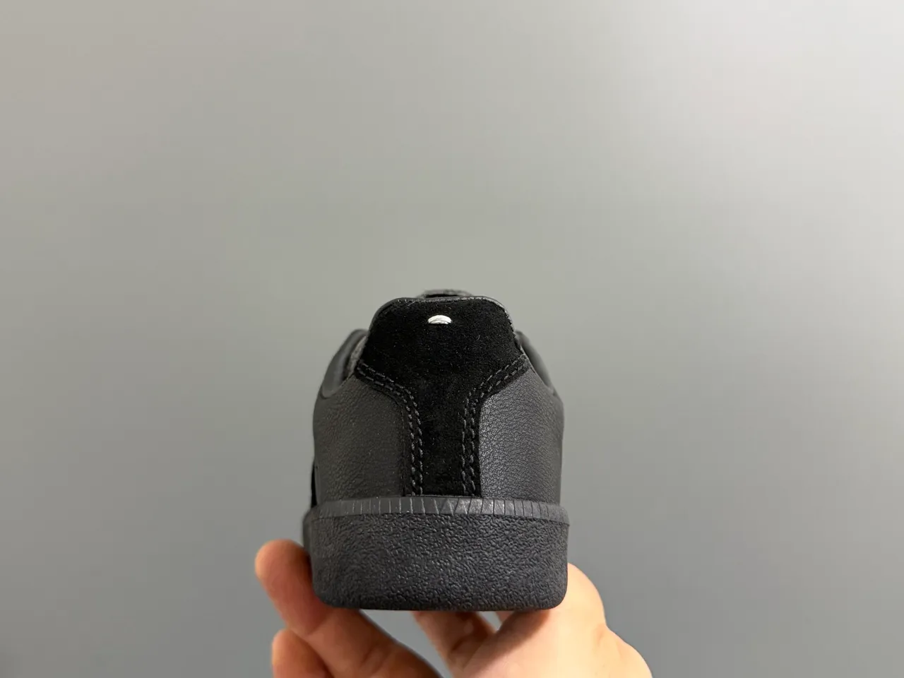 Black and White Panelled Suede Lifestyle Sneakers